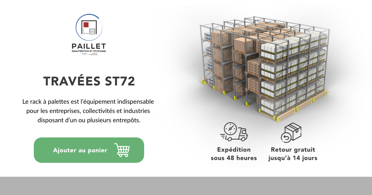 Pms Comm Rack Rack à palettes ST72 | PMS Ecommerce